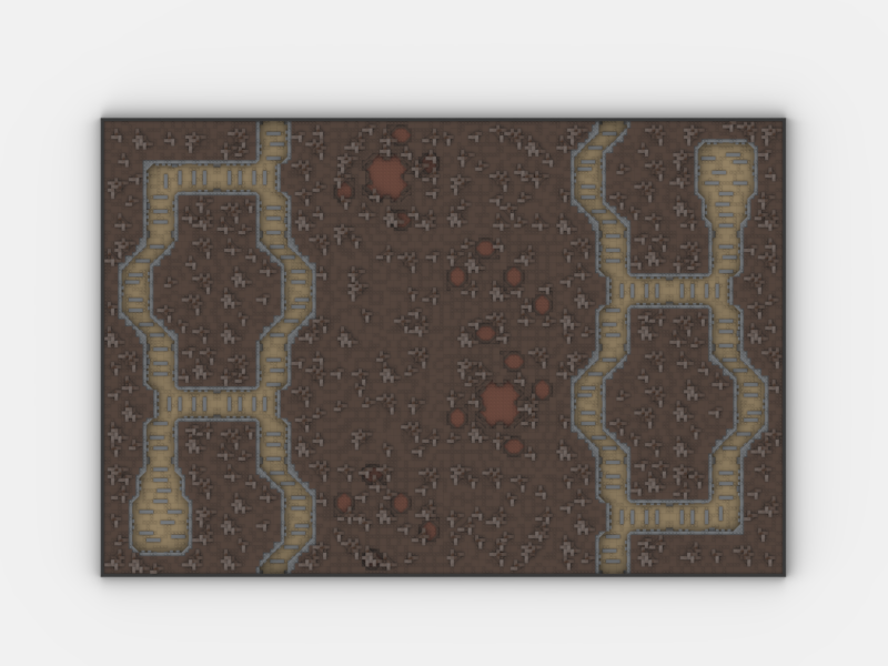 Brick_boss DARK BROWN TRENCH Battlefield CBC