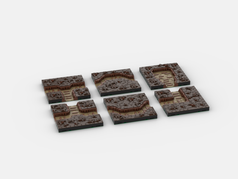 Brick_boss DARK BROWN TRENCH MILS A