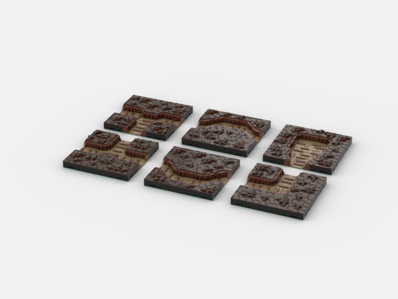 Brick_boss DARK BROWN TRENCH MILS A