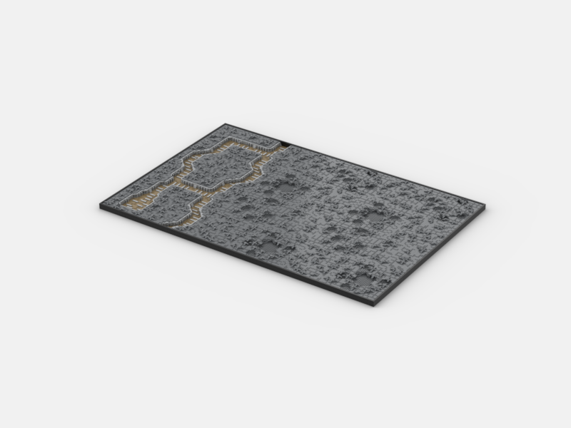 Brick_boss DARK GRAY TRENCH Battlefield BBC