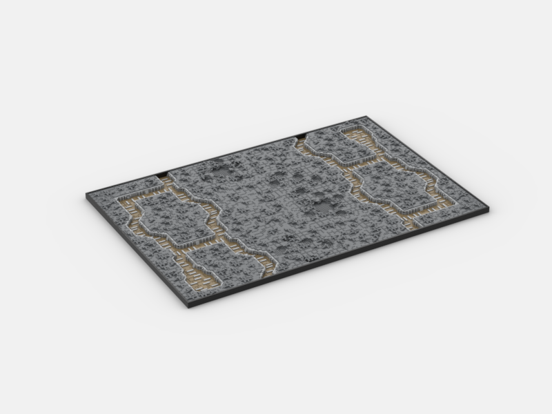 Brick_boss DARK GRAY TRENCH Battlefield CBC