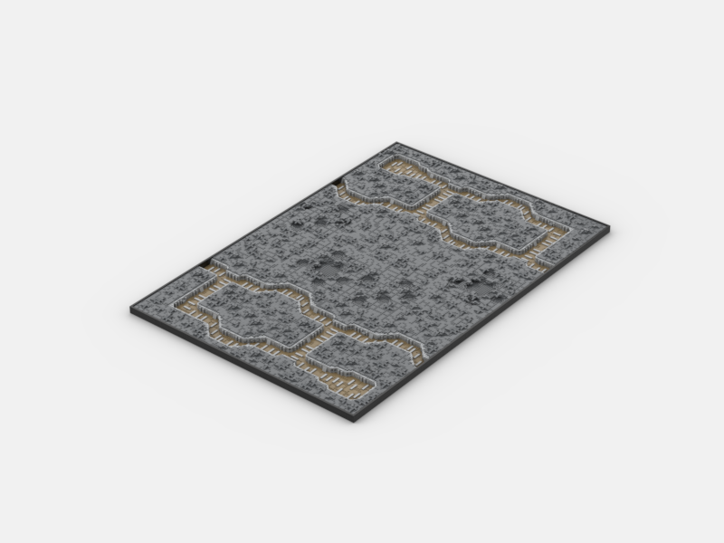 Brick_boss DARK GRAY TRENCH Battlefield CBC