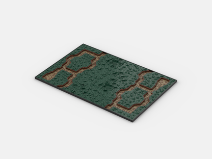 Brick_boss DARK GREEN TRENCH Battlefield ABA