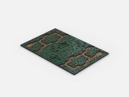 Brick_boss DARK GREEN TRENCH Battlefield ABA