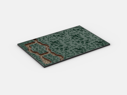 Brick_boss DARK GREEN TRENCH Battlefield BBA