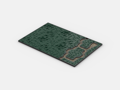 Brick_boss DARK GREEN TRENCH Battlefield BBC