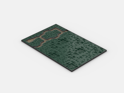 Brick_boss DARK GREEN TRENCH Battlefield BBC
