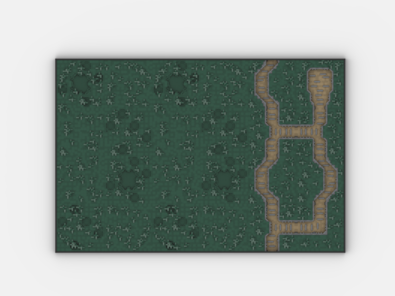 Brick_boss DARK GREEN TRENCH Battlefield BBC