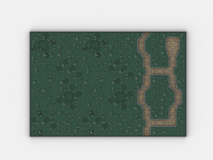 Brick_boss DARK GREEN TRENCH Battlefield BBC
