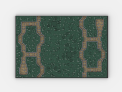 Brick_boss DARK GREEN TRENCH Battlefield CBC