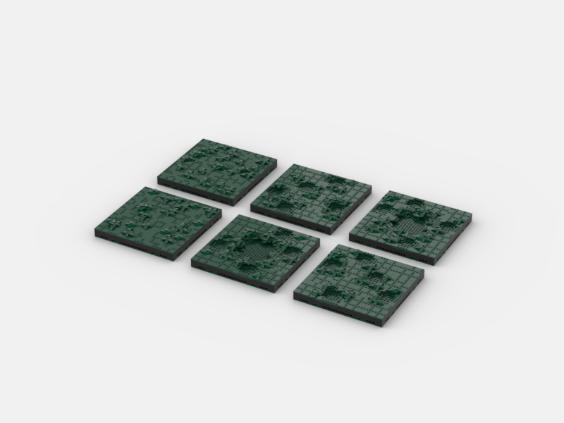 Brick_boss DARK GREEN TRENCH MILS B