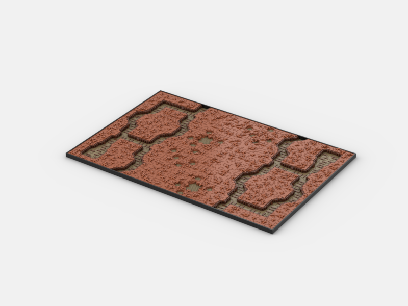 Brick_boss DARK ORANGE TRENCH Battlefield ABA