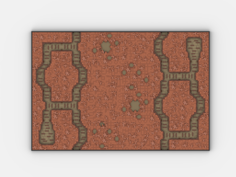 Brick_boss DARK ORANGE TRENCH Battlefield ABA