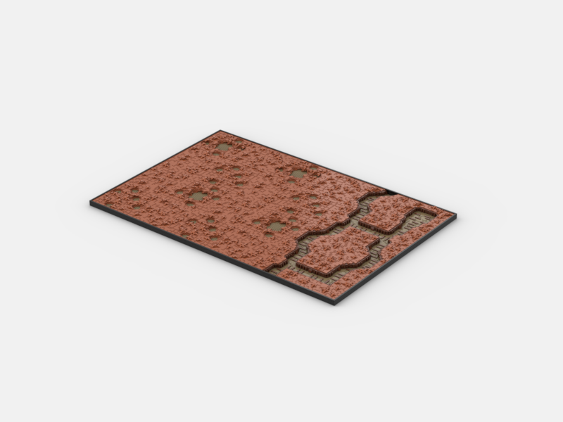 Brick_boss DARK ORANGE TRENCH Battlefield BBA