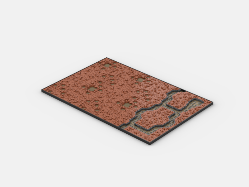 Brick_boss DARK ORANGE TRENCH Battlefield BBC