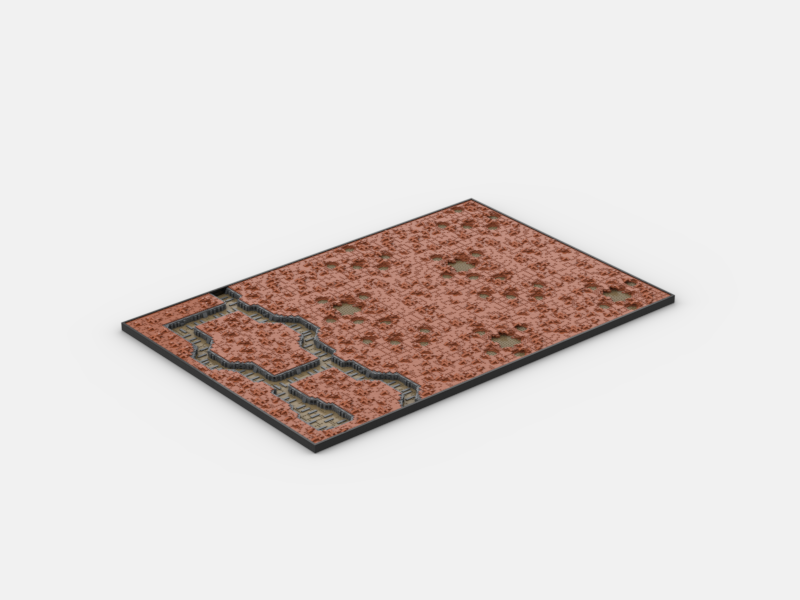 Brick_boss DARK ORANGE TRENCH Battlefield BBC