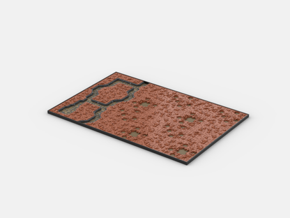 Brick_boss DARK ORANGE TRENCH Battlefield BBC