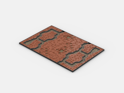 Brick_boss DARK ORANGE TRENCH Battlefield CBC