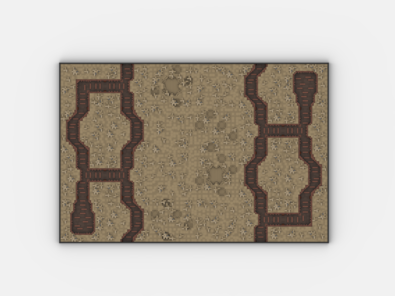 Brick_boss DARK TAN TRENCH Battlefield ABA