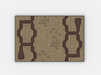 Brick_boss DARK TAN TRENCH Battlefield ABA