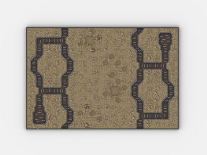 Brick_boss DARK TAN TRENCH Battlefield CBC