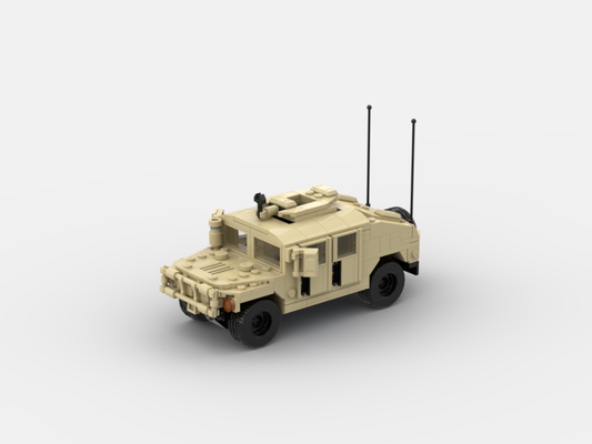 Brick_boss Desert HUMVEE 4