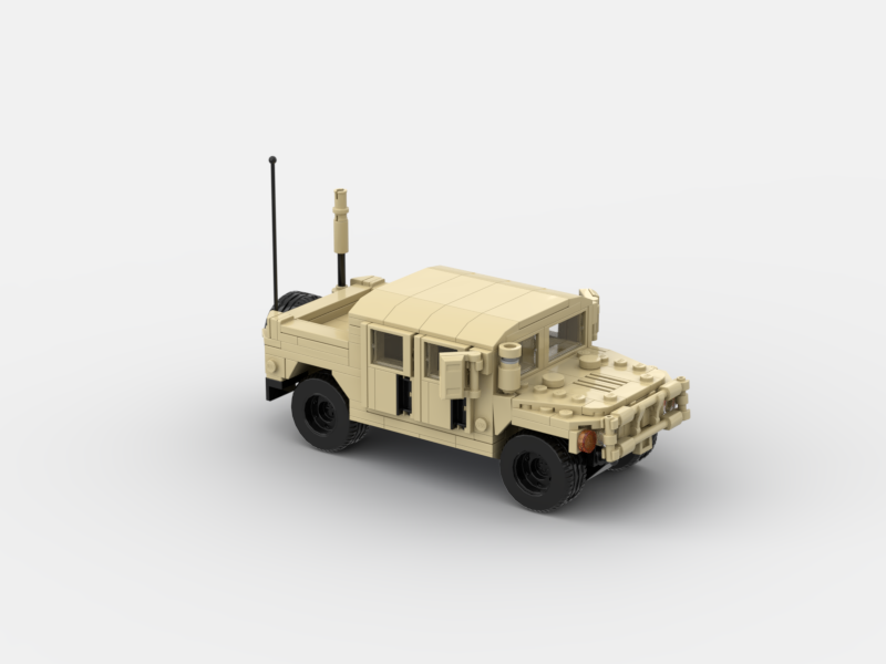 Brick_boss Desert HUMVEE 6