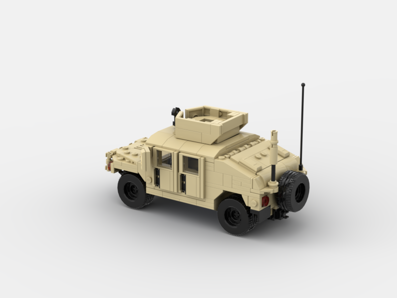 Brick_boss Desert HUMVEE 1
