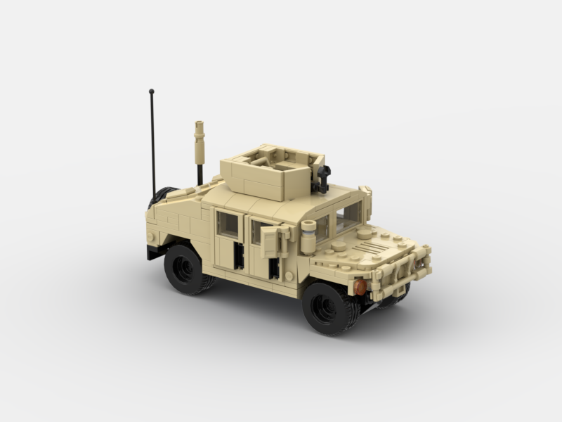 Brick_boss Desert HUMVEE 1