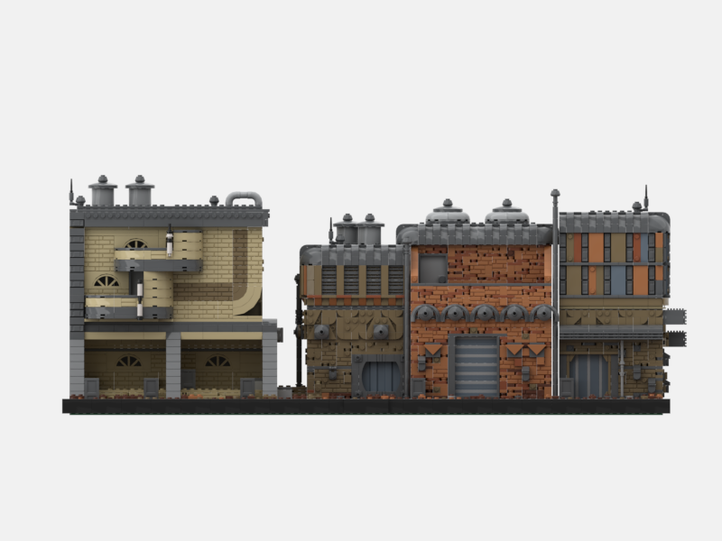 Brick_boss FERRIX RIX ROAD Diorama