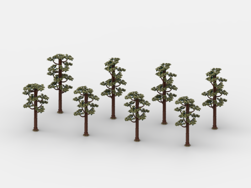 Brick_boss Foliage Pack 75