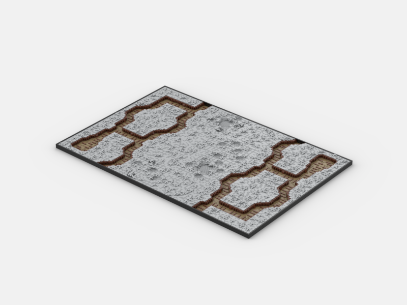 Brick_boss LIGHT GRAY TRENCH Battlefield ABA