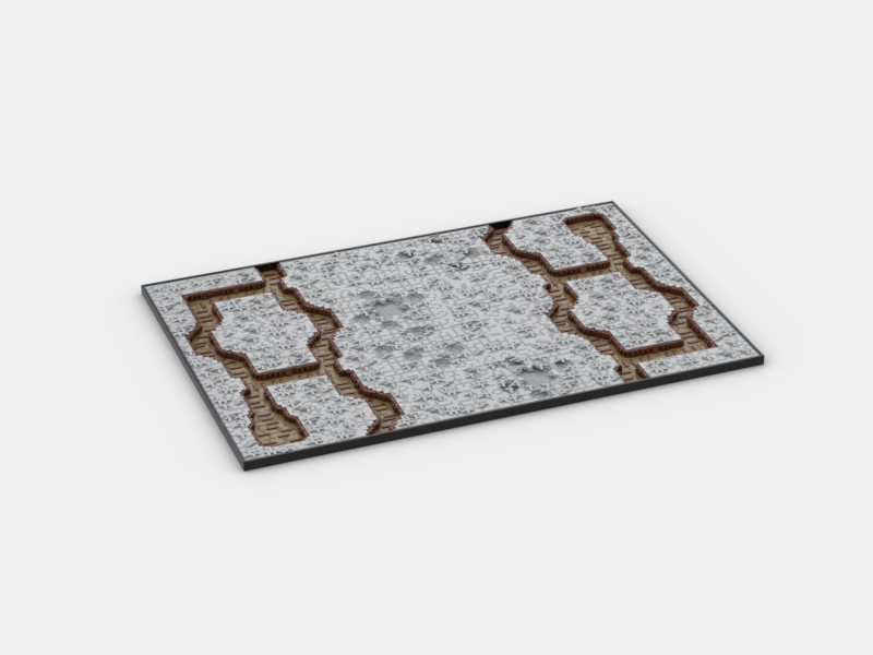 Brick_boss LIGHT GRAY TRENCH Battlefield ABA