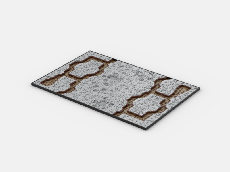 Brick_boss LIGHT GRAY TRENCH Battlefield ABA