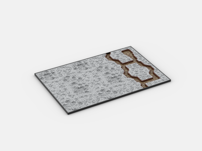 Brick_boss LIGHT GRAY TRENCH Battlefield BBA