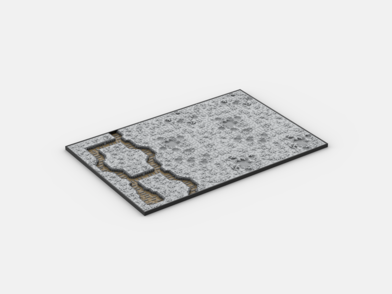 Brick_boss LIGHT GRAY TRENCH Battlefield BBC