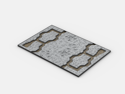 Brick_boss LIGHT GRAY TRENCH Battlefield CBC