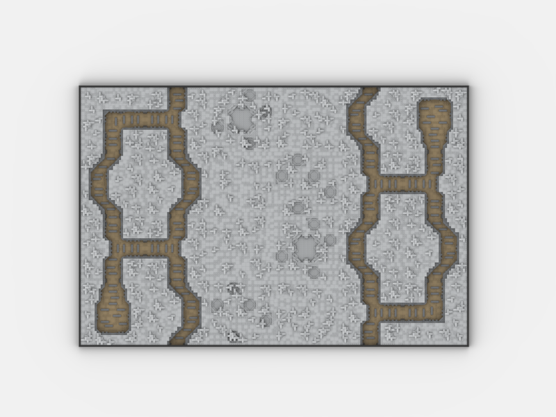 Brick_boss LIGHT GRAY TRENCH Battlefield CBC
