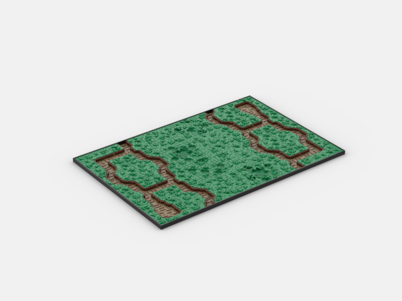 Brick_boss GREEN TRENCH Battlefield ABA