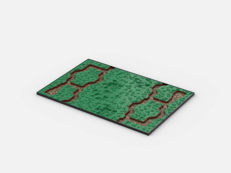 Brick_boss GREEN TRENCH Battlefield ABA
