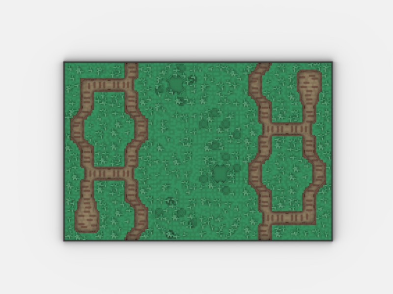 Brick_boss GREEN TRENCH Battlefield ABA