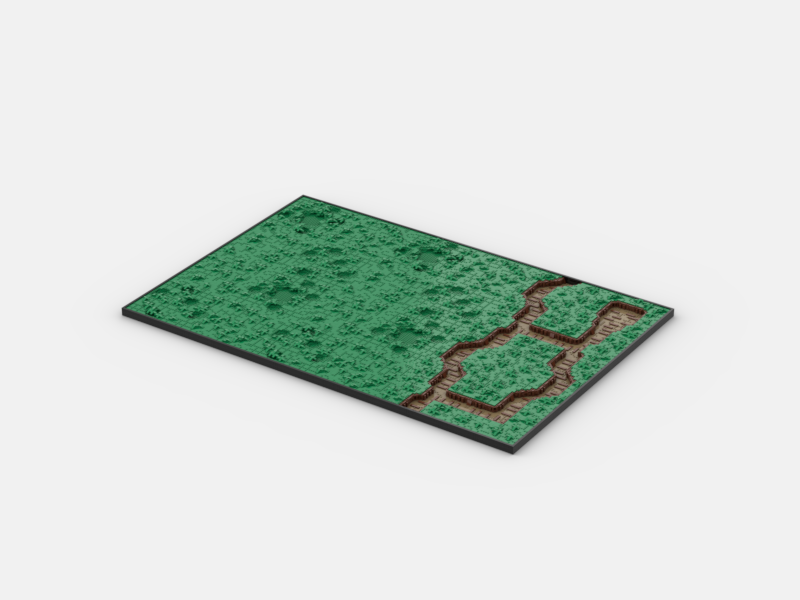 Brick_boss GREEN TRENCH Battlefield BBA
