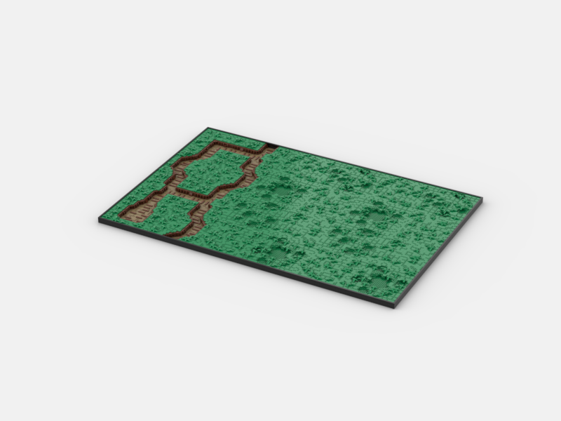 Brick_boss GREEN TRENCH Battlefield BBA
