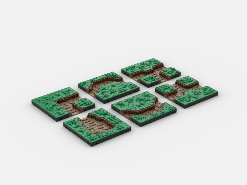 Brick_boss GREEN TRENCH MILS A