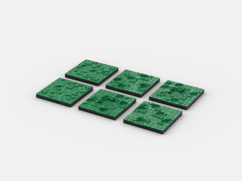 Brick_boss GREEN TRENCH MILS B