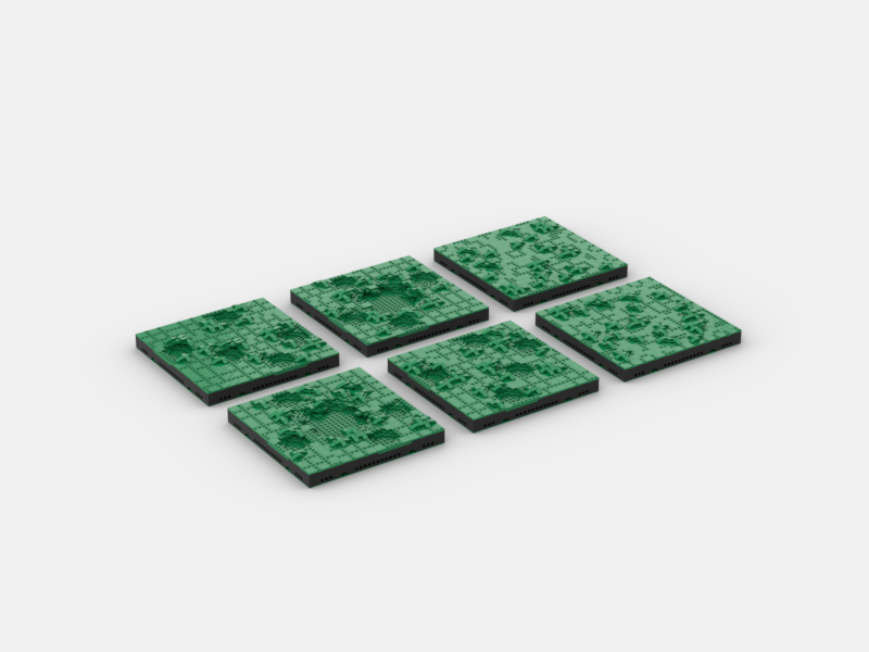 Brick_boss GREEN TRENCH MILS B