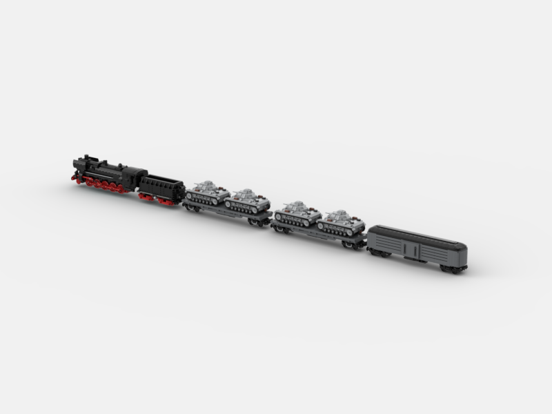 Brick_boss German CARGO Train