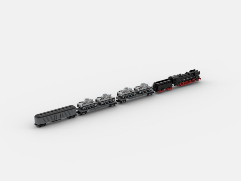 Brick_boss German CARGO Train