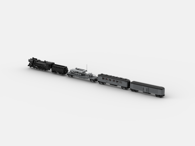 Brick_boss German CARGO Train 2