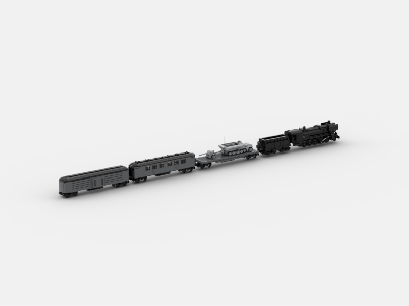 Brick_boss German CARGO Train 2